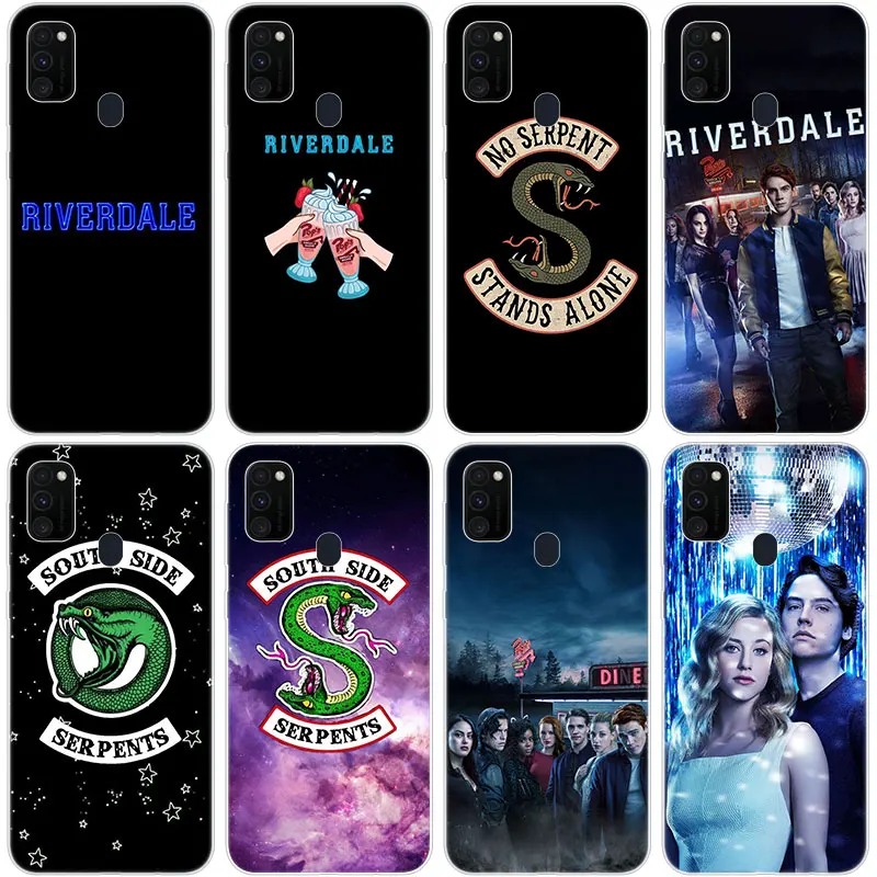 Riverdale Southside Serpents Case for Samsung Galaxy M11 M12 M21 M30S M31S M32 M51 A5 2017 A6 A7 A8 A9 J2 Core J6 Plus J8 2018