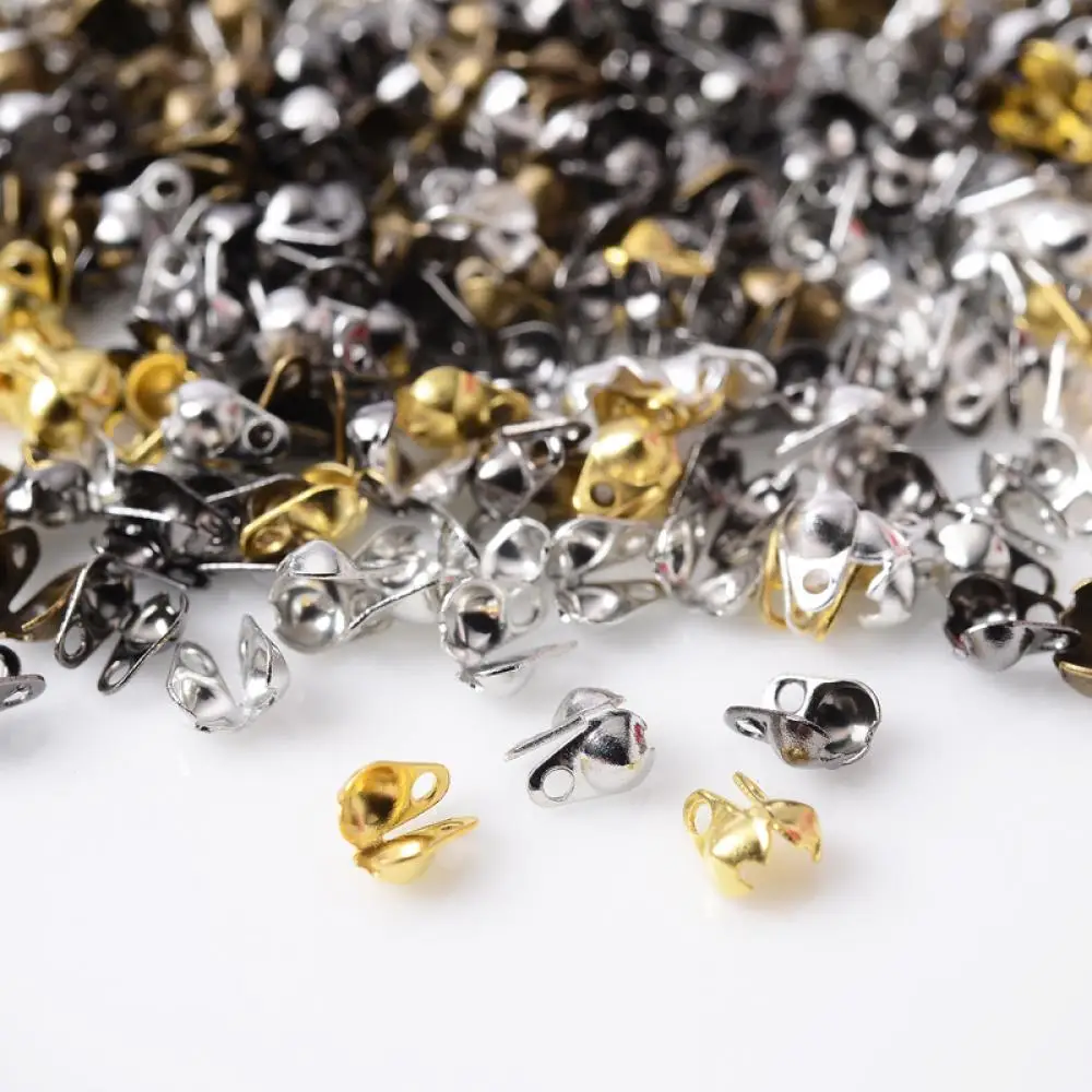 500 шт./пакет Соединительная застежка фитинг 2 мм Шариковая цепь обжимные