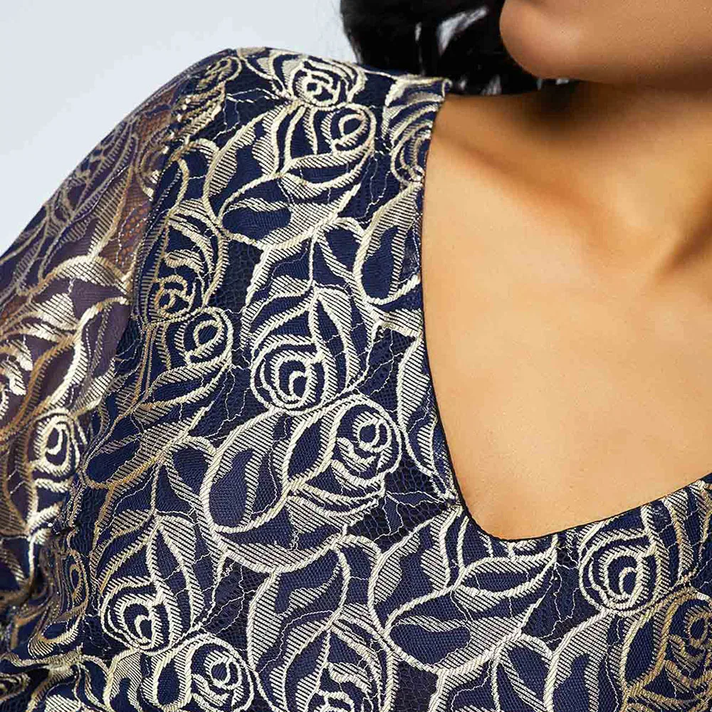 Sisjuly Vintage Sexy Elegant Beach African Women Midi Dresses Floral Lace Print Bodycon Party Female Retro Fashion Dress | Женская