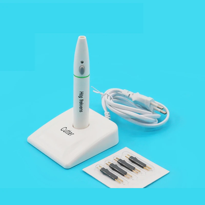 

German double eyelid electrocoagulant hemostatic pen Korean rechargeable electrocoagulant pen hemostatic device electric heating