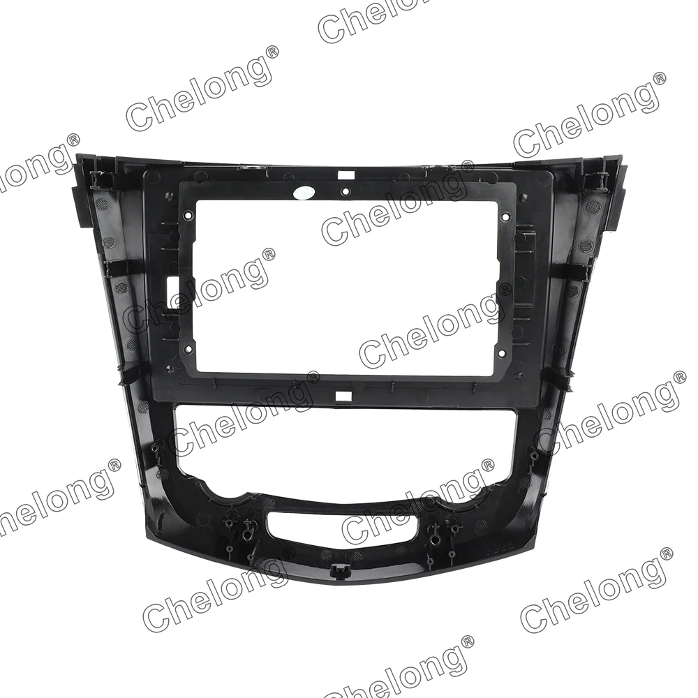 2Din Car Dashboard Frame Fit For Nissan Qashqai / X-Trail 2014-2017 DVD GPS Dash Panel Kit Mounting Trim Fascias | Автомобили и