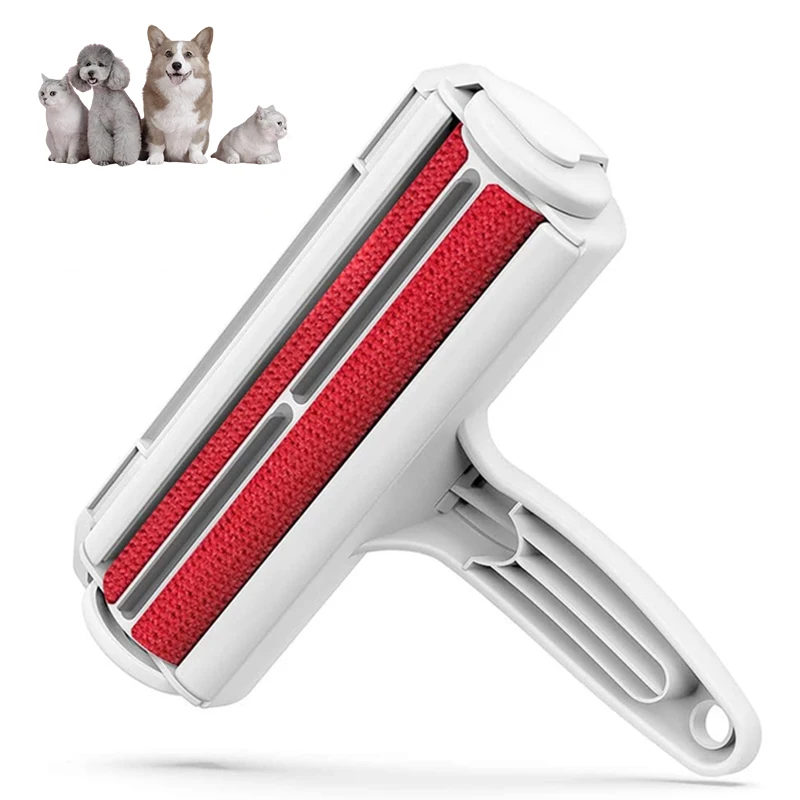 

Инструмент для удаления шерсти домашних животных, роликовая щетка для собак, щетка для чистки ковров, Приклеивание ворсинок валик для чистк...