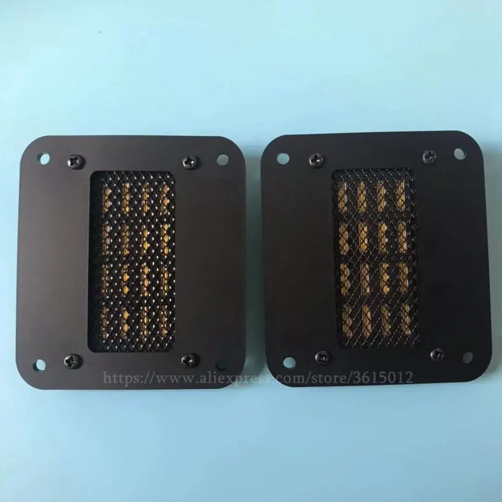 2 шт./лот 85x76 мм лента высокошаговая динамик алюминиевая твитер ленточный Тип