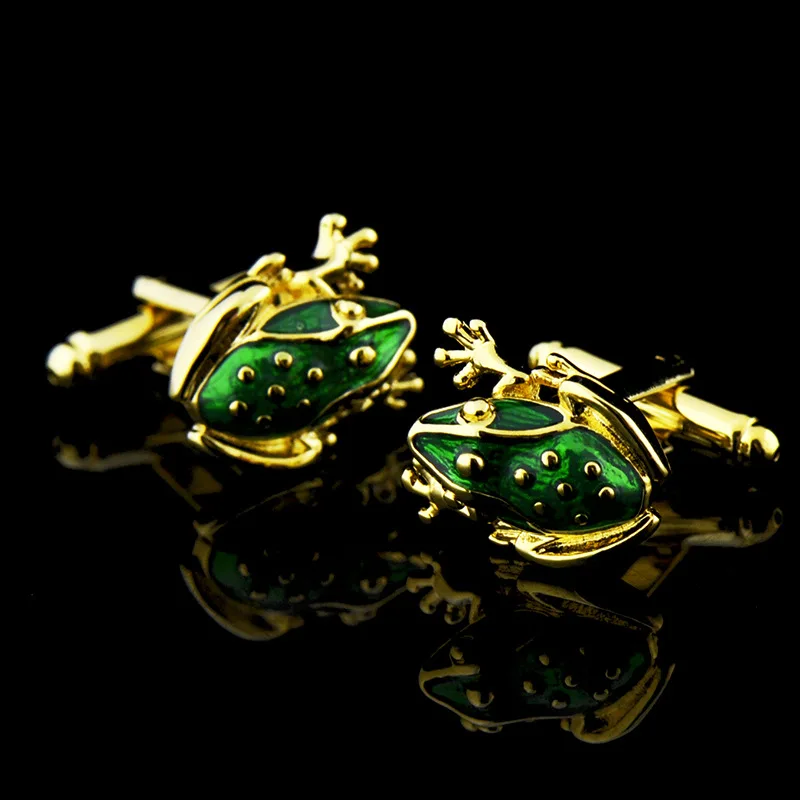 Бренд JHSL модные мужские ювелирные изделия золотого цвета Медные забавные