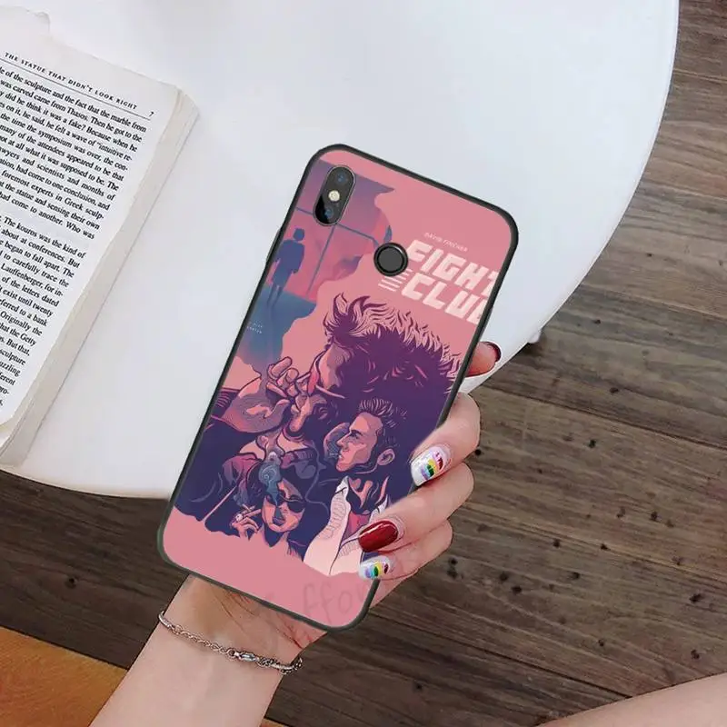 

fight club Phone Case For Xiaomi Redmi 7 9t 9se k20 mi8 max3 lite 9 note 8 9s 10 pro Soft Silicone Shell Cover Funda