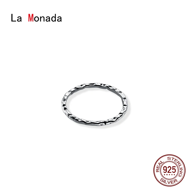 Женское серебряное кольцо La Monada корейское неправильной формы из серебра 925 пробы