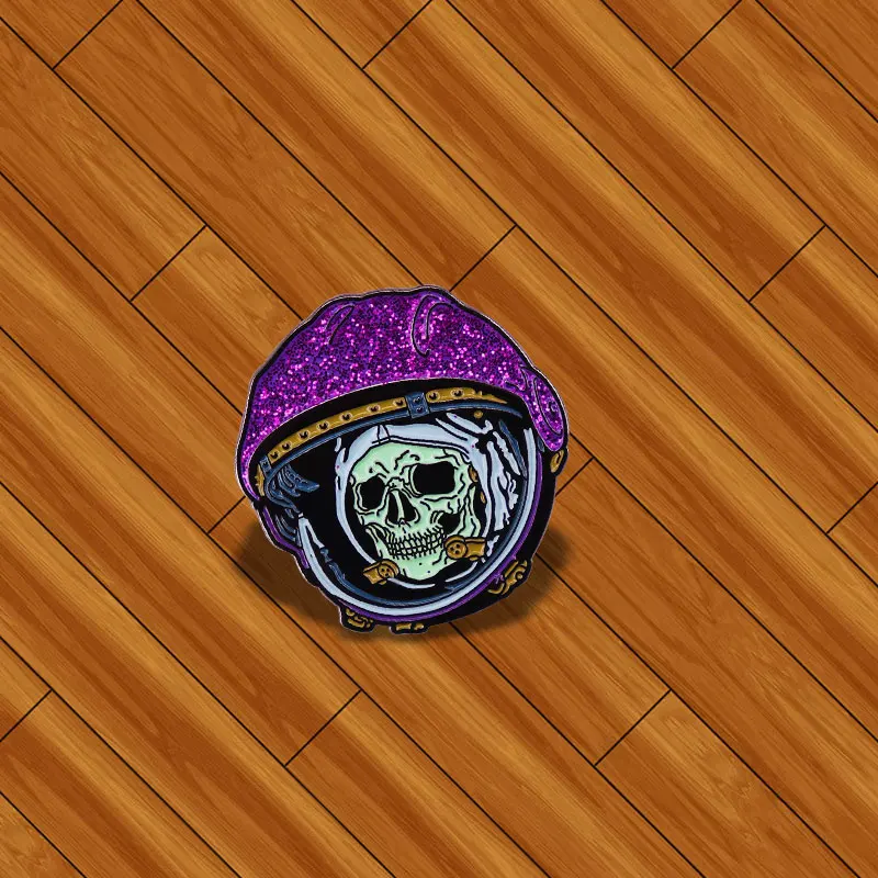 Значок на лацкан с изображением советского Гагарина космонавта | Украшения и