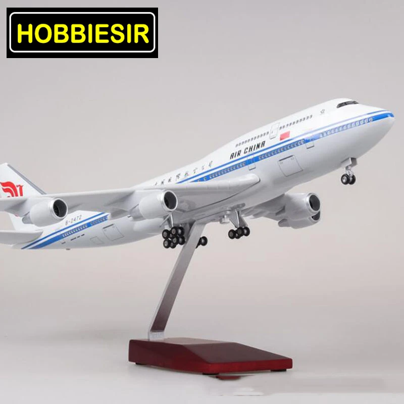 47 см 1/150 масштаб самолета Boeing B747 Air China Southern Airlines AIR way модель игрушки W светильник и