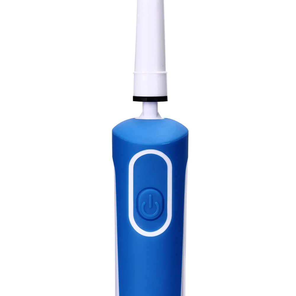 

Electric Rotary Toothbrush Battery Type No Rechargeable Tooth Brush Adults 1 Set 4 Teeth Heads Waterproof Clean