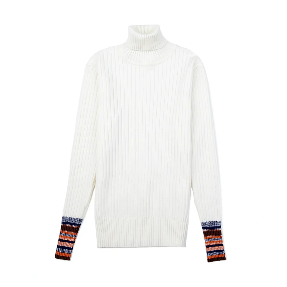 

Caramel White Black Gray Apricot Blue Color Knitted Pullover Turtleneck Long Sleeve Slim Sweater Women Autumn Winter Casual Tops