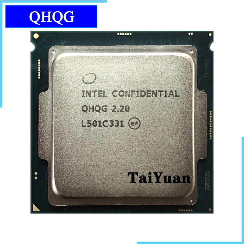 Процессор Intel core i7 es QHQG 2 ГГц четырехъядерный восьмипоточный ЦПУ L2 = 1M L3 8M 6700K 6400T LGA