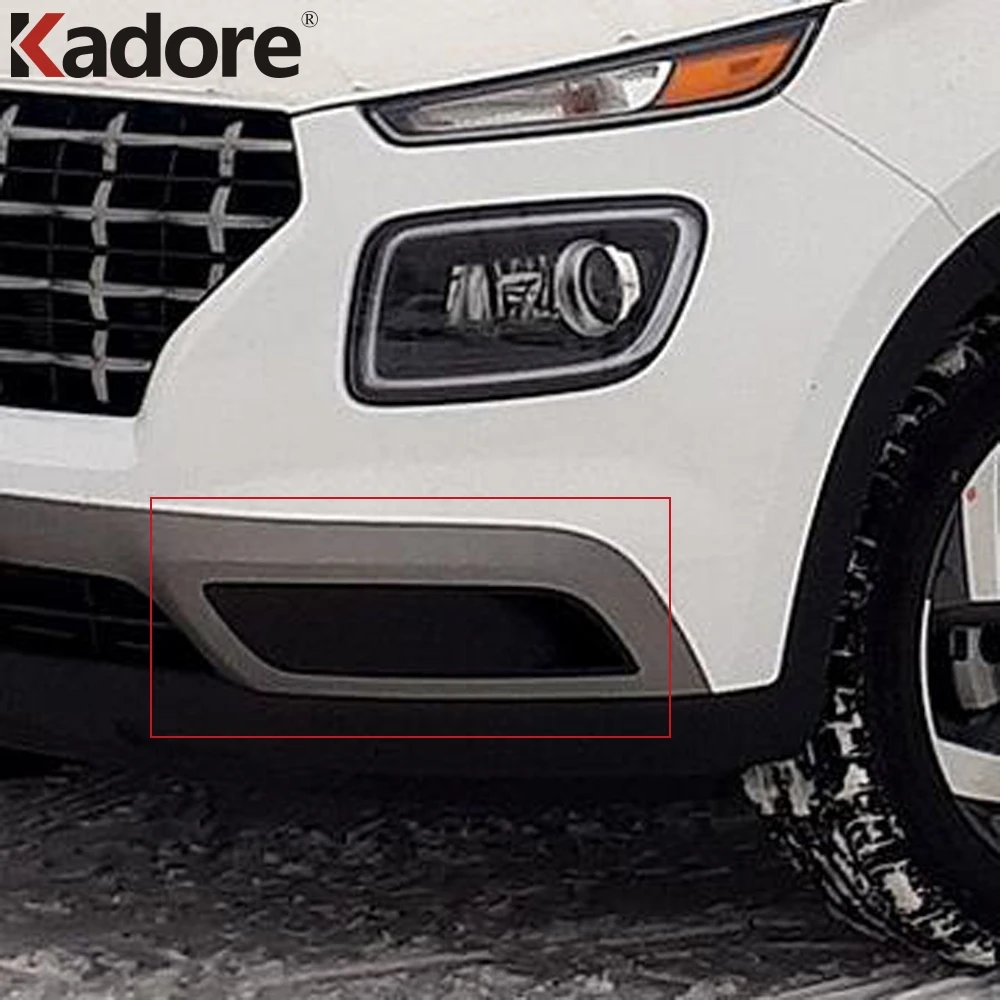 Для Hyundai Venue 2019 2020 хромированная крышка передсветильник противотуманной фары
