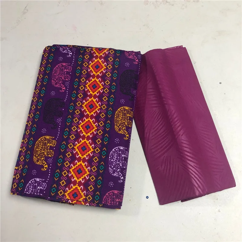 2019 2 + ярда Kente анкарская ткань нигерийский полиэстер Гана Chitenge печать воска