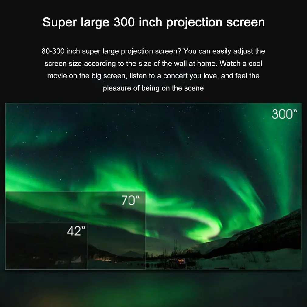 

2-in-1 High Definition Smart Projector Tv Express Tv Box Home Theater Android 9.0 IPTV Netflix Set-top Box Projector For Home