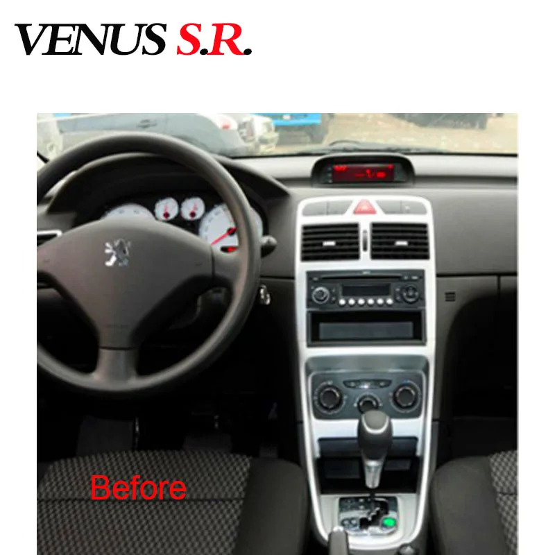 Автомобильный dvd плеер VenusSR Android 8 1 2.5D для peugeot 307 307cc 307sw 2002 2013 мультимедийное