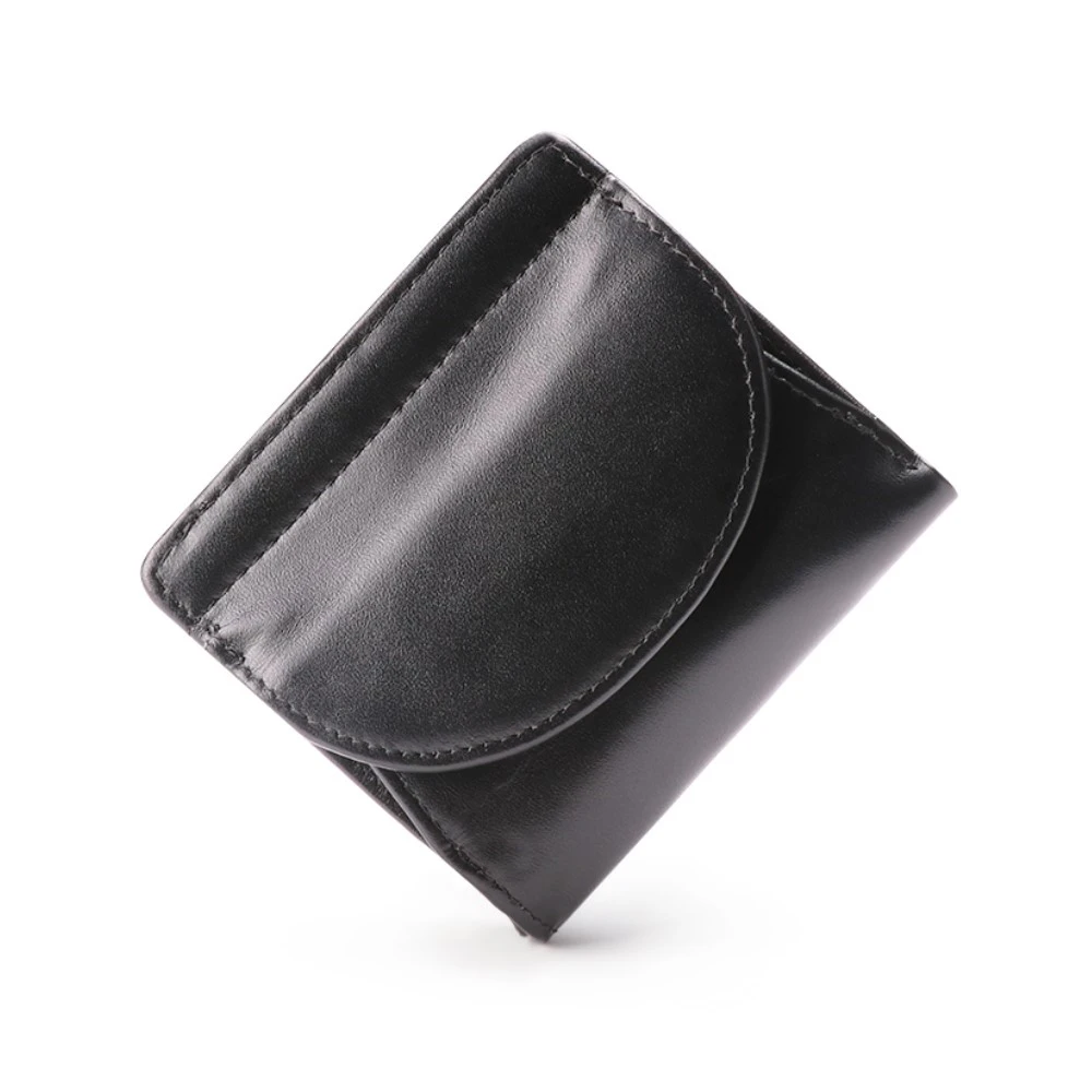 

Women's Wallet Mini Genuine Leather Female Small Card Holder Short Purses With Coin Proket For Girls Money Bag Cartera