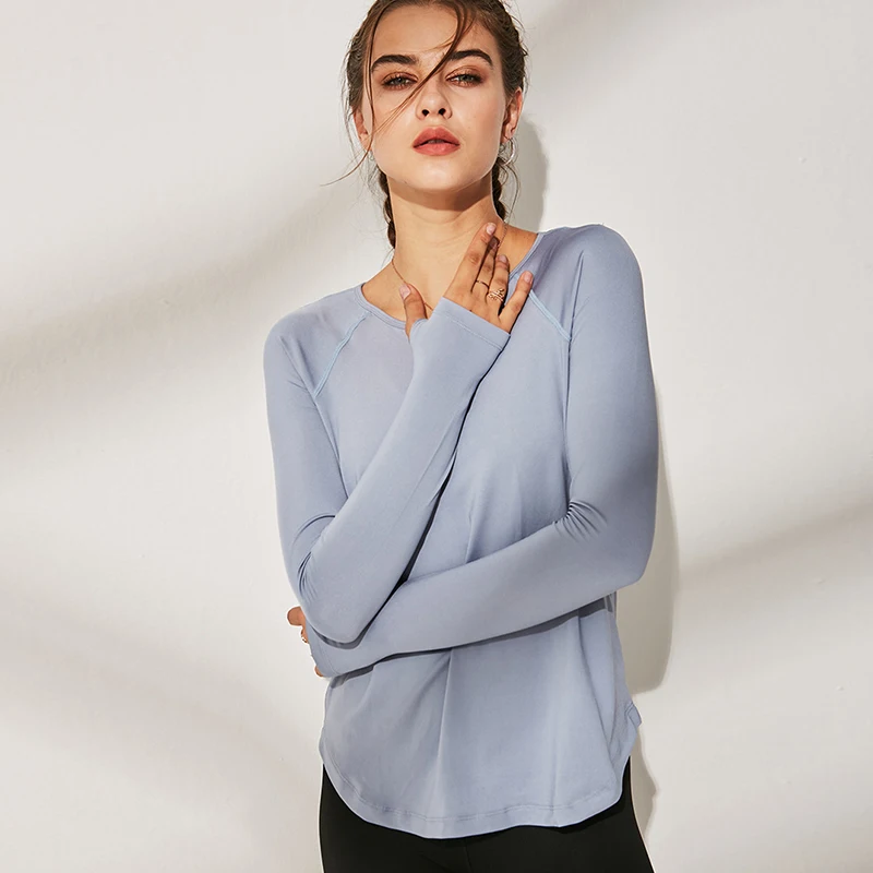 Quick Dry Women Loose T-shirts Solid Soft Sports Tops Women Yoga Top Running Gym Women Shorts Sleeve Yoga Breathable Shirts