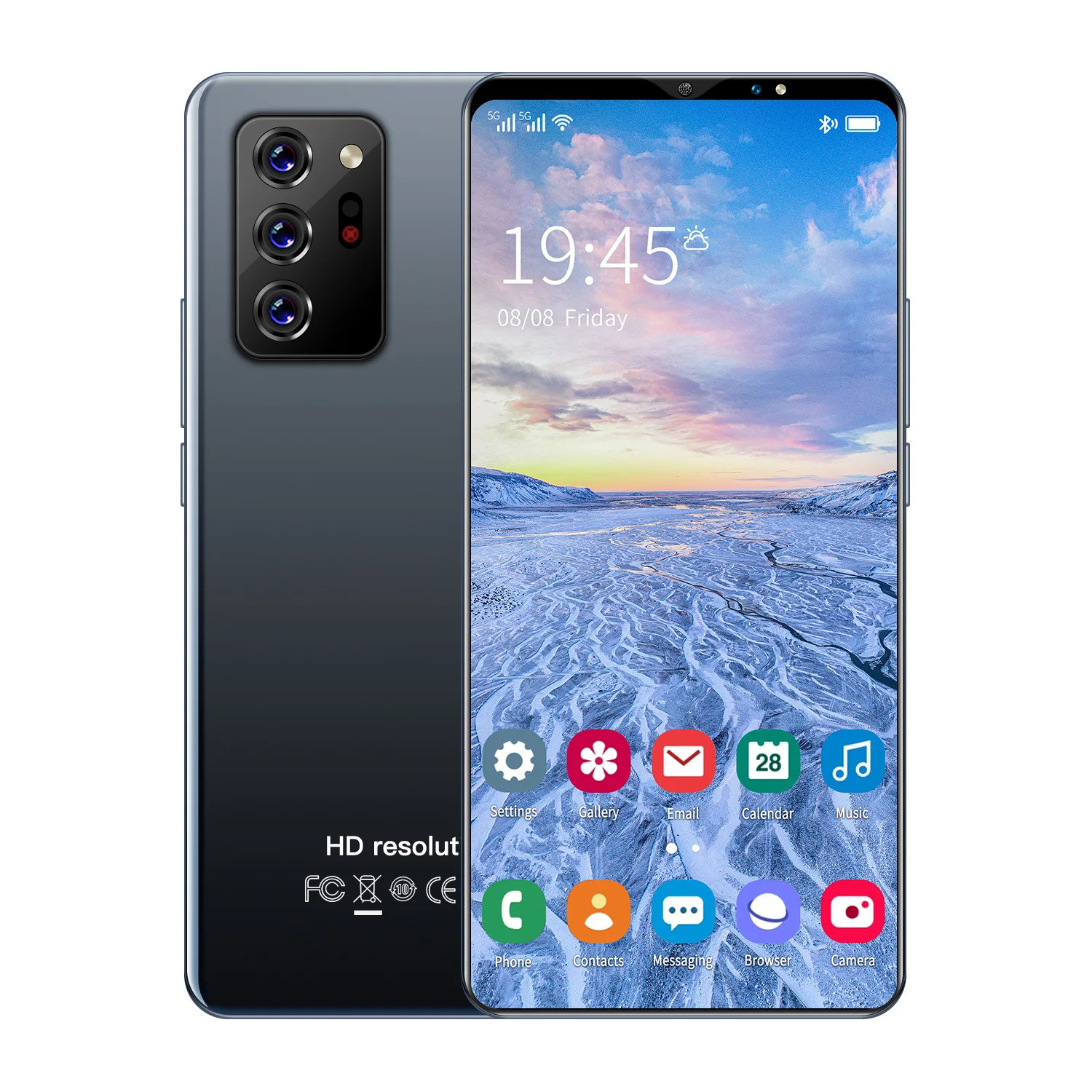 

Global Version Full Screen Note30 Mini 5.5inch Smart Phone 6+128GB 48MP Cellphone 10Core Face/Fingerprint ID 5G Network Phone