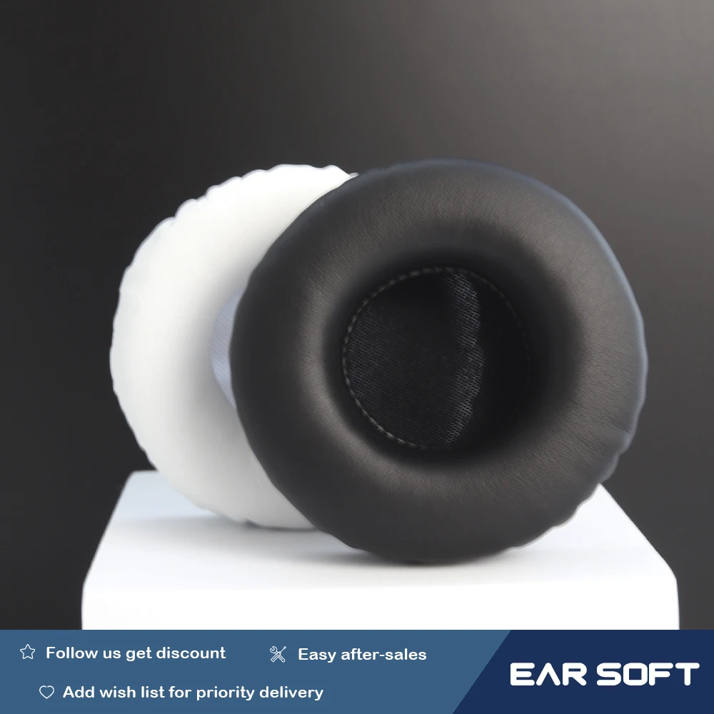 

Earsoft Replacement Ear Pads Cushions for PDP Recertified Afterglow Kral Headphones Earphones Earmuff Case Sleeve Accessories