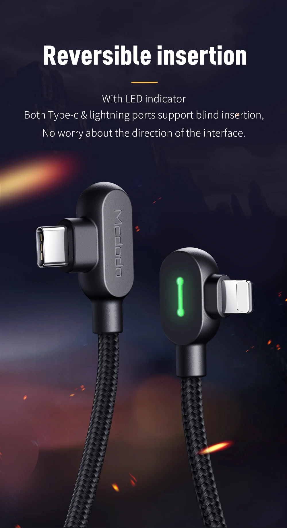 Mcdodo USB-C PD кабель для быстрой зарядки type C для Lightning 36 Вт 3 а зарядное устройство USB C для iPhone XR XS Max 8 PD ISO 13 Кабель