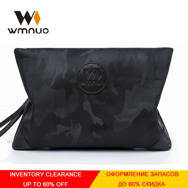 Wmnuo 2020 ручная сумка мужская камуфляжная оксфордская водонепроницаемая клатч для