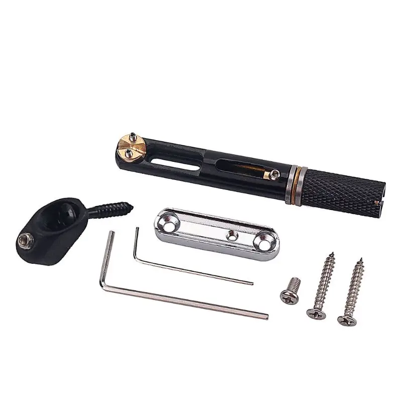 900D 5 струн никель черный одиночный Безголовый бас мост музыкальные