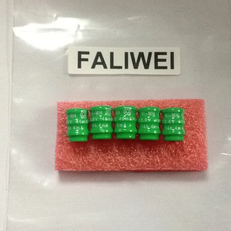 Аккумуляторные батареи Ni-MH 3 6 В 40 мАч 5 шт |