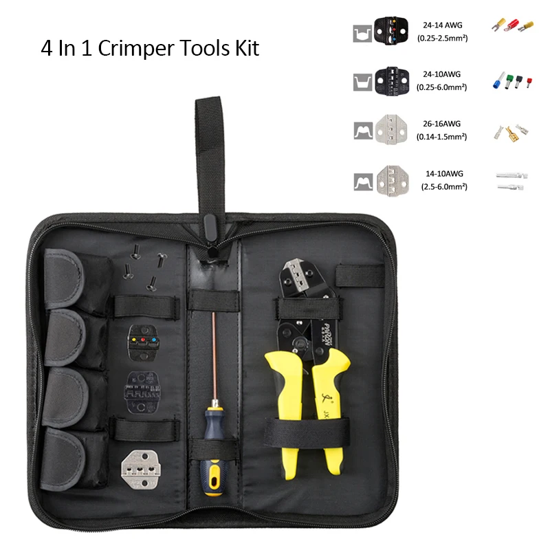 Многофункциональные инструменты 4 в 1 плоскогубцы для обжима проводов инженерные