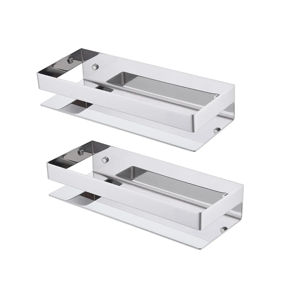 Полка для ванной комнаты из нержавеющей стали 304 угловая полка квадратная душа