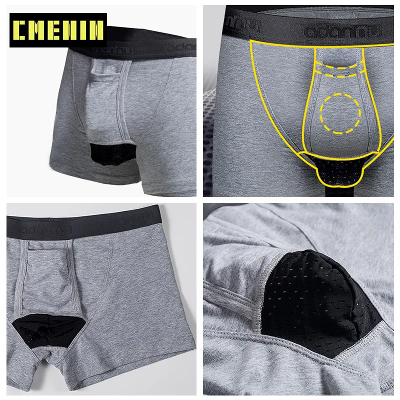 CMENIN дышащее нижнее белье мужские боксеры Homme хлопковое Мужское сексуальные шорты