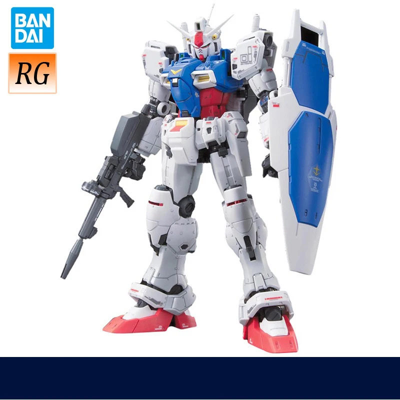 

Bandai Gundam Assembly model RG12 RX-78 Gp01 Land Combat Gundam 182654 Action Figure Model Modification Anime toys gift