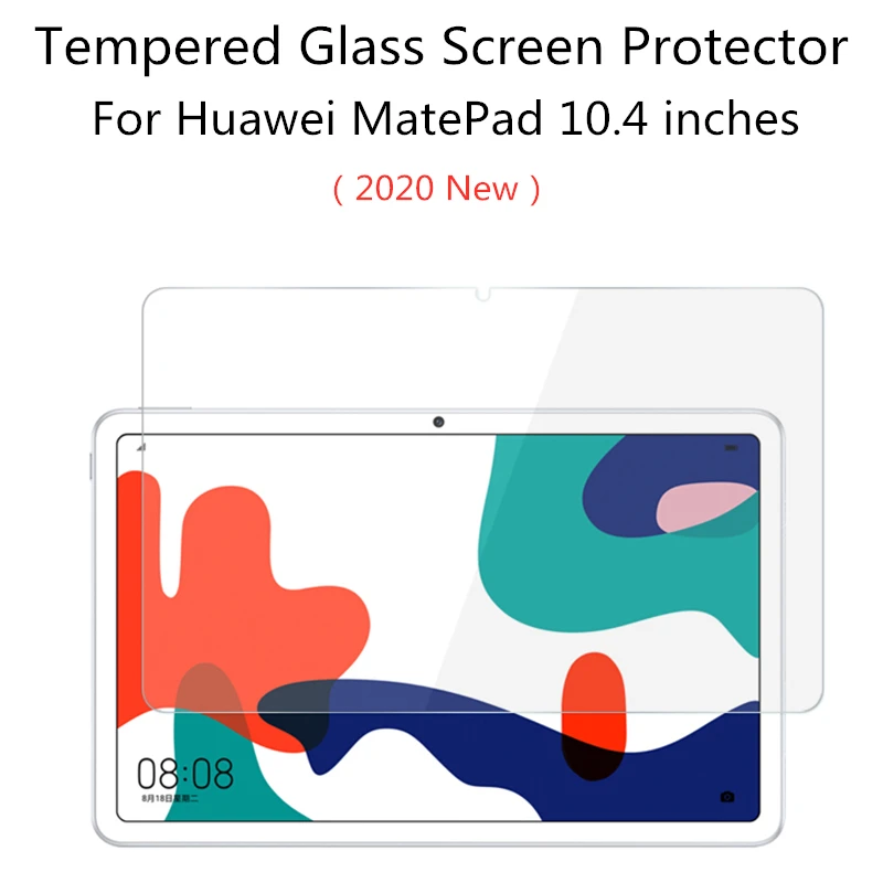 Закаленное стекло 9H Защита экрана для Huawei MatePad 10 4 2020 дюймов зеркальная защитная