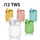 Беспроводные наушники i12 Tws Bluetooth 5,0, мини-наушники-вкладыши с микрофоном, Спортивная гарнитура для iPhone, Xiaomi, Lg и всех телефонов