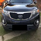 Для Kia Sorento 2010 2011 2012 ABS хромированный передний бампер противотуманные фары крышка лампы Отделка противотумансветильник рамка украшения рамка 4 шт.