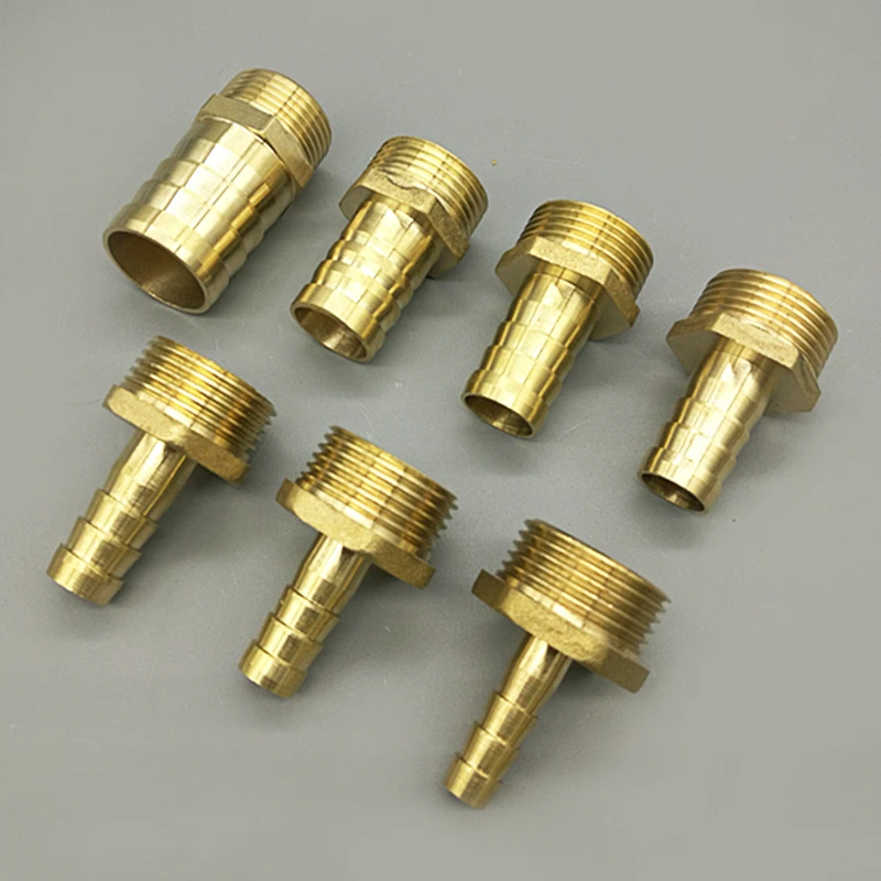 Латунный фитинг для труб 4 мм 6 8 10 12 19 шлангов 1/8 &quot1/4&quot 1/2 &quot3/8&quot BSP соединительный