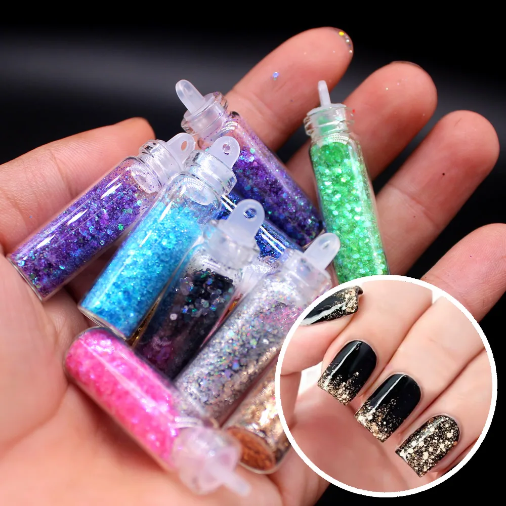 2018 Hot Mixed Color Blue Red Nail Stone AB Rhinestone Irregular Beads Manicure Nails Art Decorations Crystals | Красота и здоровье