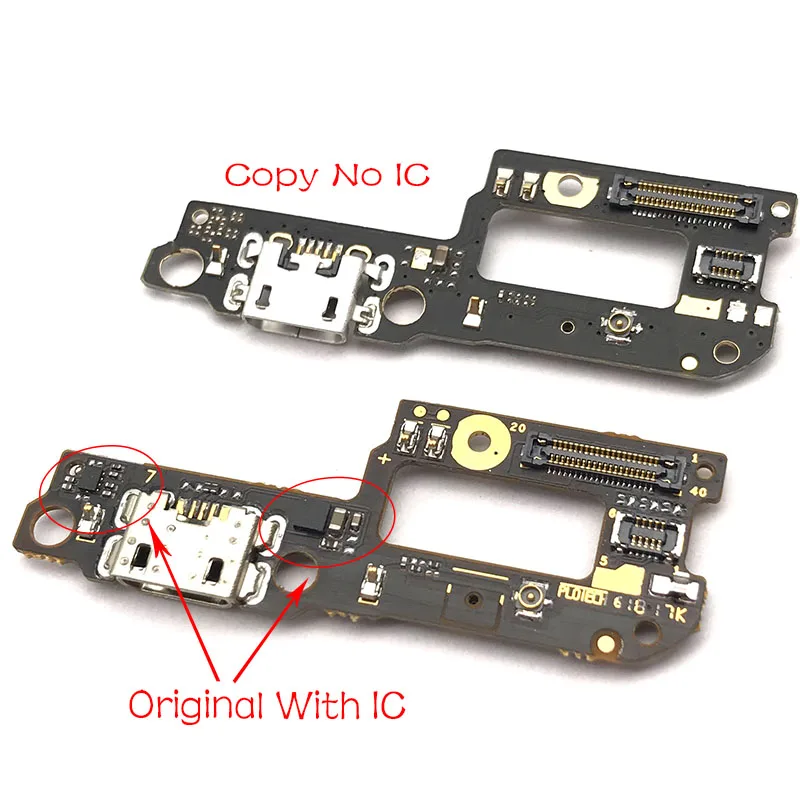 

5pcs/lot Charger Board PCB Flex For Xiaomi Redmi 6 Pro / Mi A2 lite USB Port Connector Dock Charging Ribbon Cable