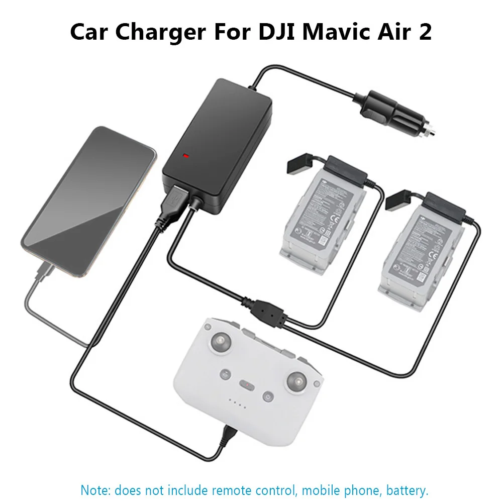 

Universal Drone Accessories Portable Safety Flight Multifunction Kids Toy Car Charger USB Aerial Photography For DJI Mavic Air 2