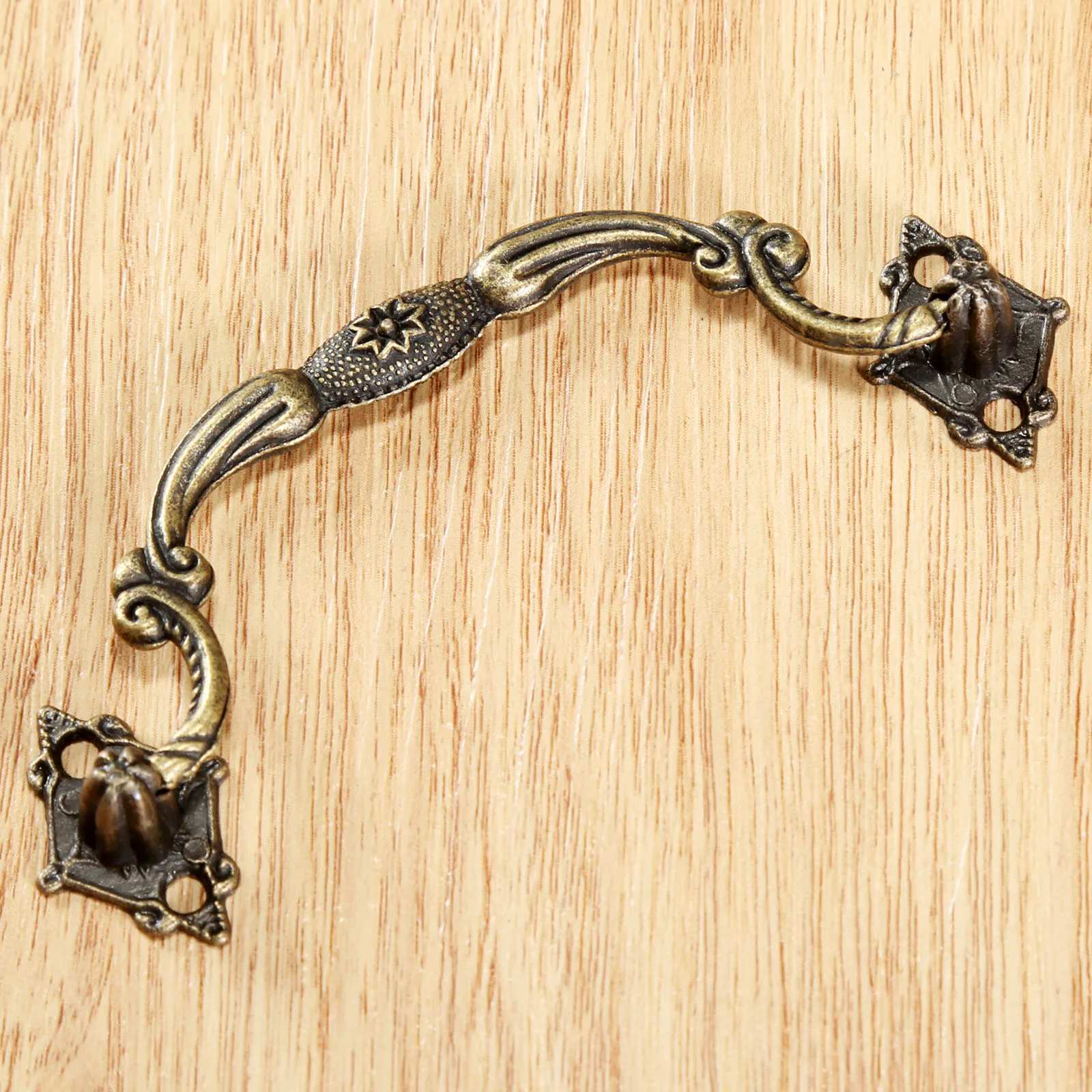 1 компл. античная деревянная защелка для ящика ручка с Натяжной ручкой петли