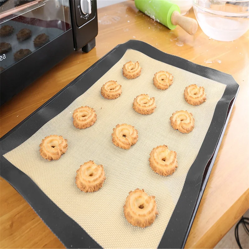 1 шт. многоразовый экологичный силикон коврик для выпечки антипригарный