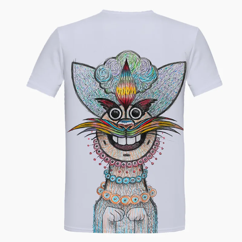 

2021 Cunning Rabbit Boys T Shirt Kids Cartoon Animal Tshirt Cute T-Shirts for Girls Child T-Shirts Children Clothing Casual Tops