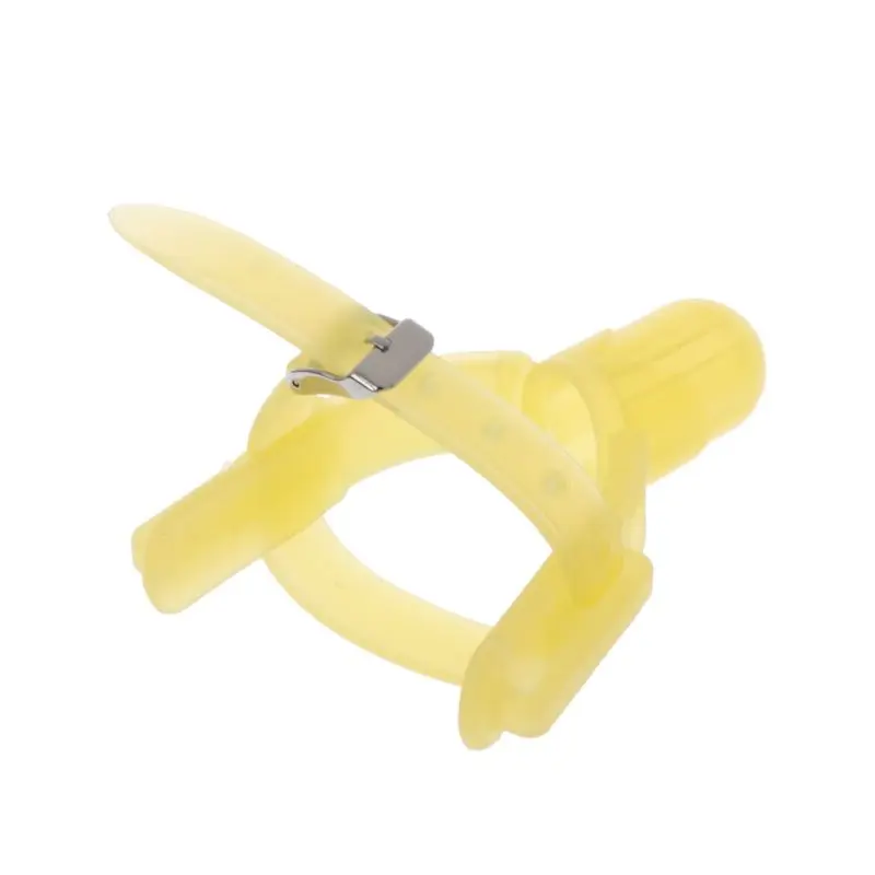 2 цвета нетоксичный силиконовый детский наручный ремешок для защиты пальцев |