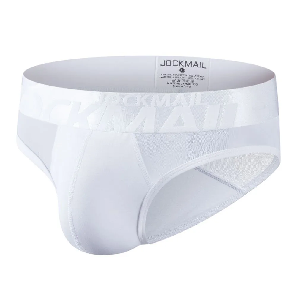 

Man U Convex Brief Man Breathable Panty Men Translucent Cotton High-quality Underpant Sexy Man Low Waist Underwear Male Bikini