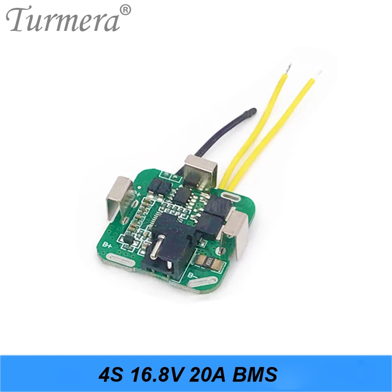 Аккумулятор для отвертки Turmera 4S 14 4 В 16 8 в 4S1P 2S2P держатель кронштейна и модель 20A BMS