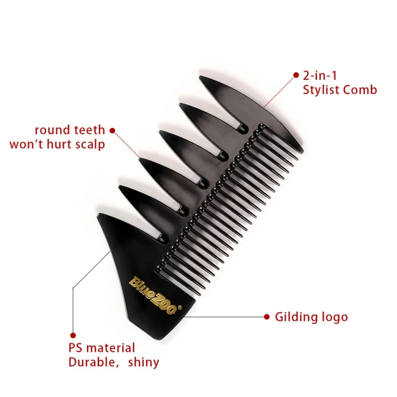 Двухсторонние расчески для придания формы инструменты расческа волос