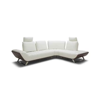 genuine leather sofa sectional living room sofa corner home furniture couch l shape functional backrest and stainless steel legs