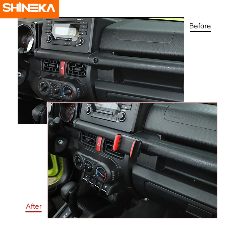 Автомобильный кронштейн SHINEKA для Suzuki Jimny автомобильный держатель мобильного
