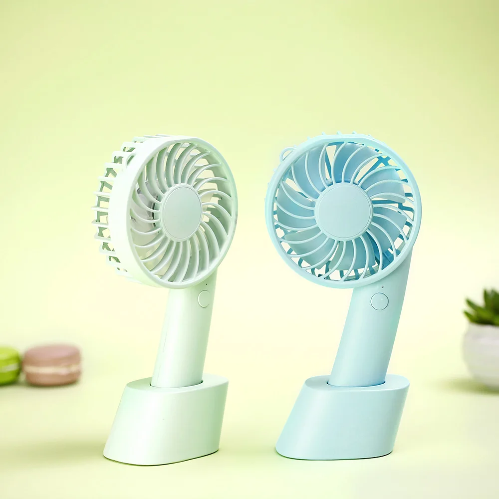 

2020 Mini Handheld Portable Foldable USB Operated Electric Cooling Fan Rechargeable Battery Fan