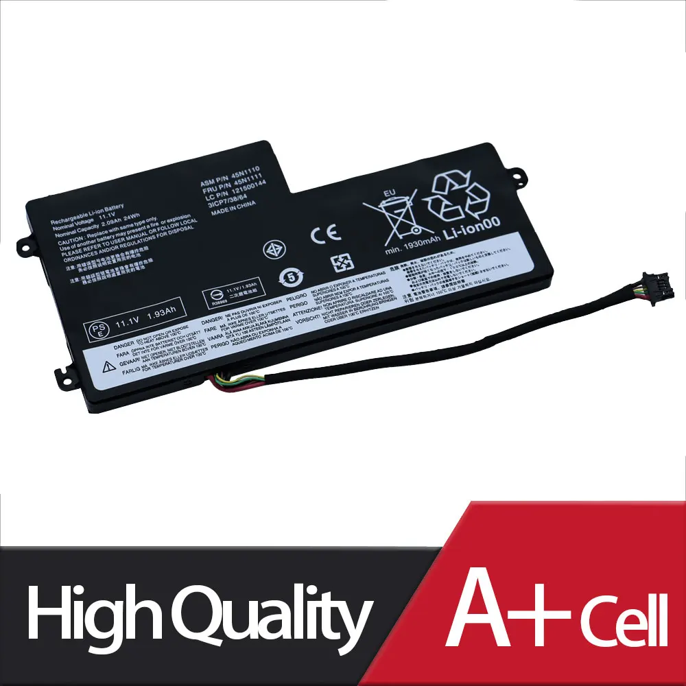 Аккумулятор для ноутбука Lenovo ThinkPad T440 T440S T450 T450S X240 X250 X260 X270 45N1110 45N1111 45N1112 11 1 В 24 Вт/ч |