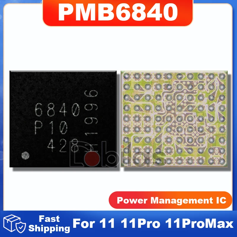 

2 шт. PMB6840 6840 для iPhone 11 11Pro 11 Pro Max Базовая мощность IC U_PMIC_K BGA интегральные схемы чип